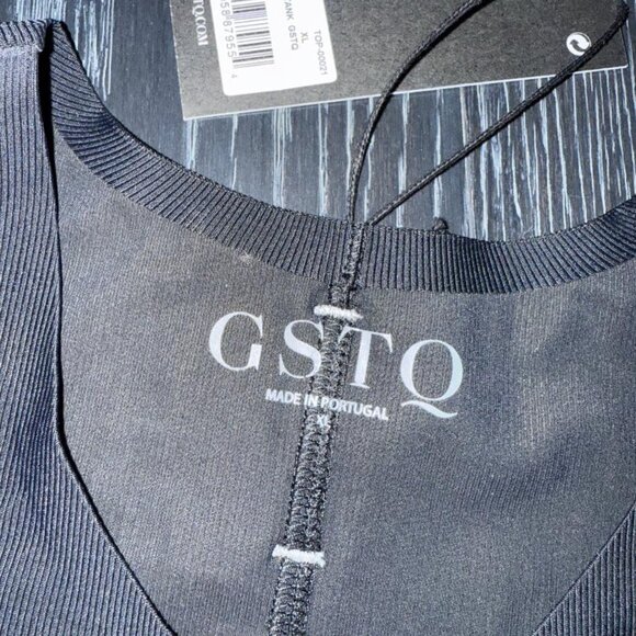 GSTQ Racer Front Tank- Black - Picture 6 of 8